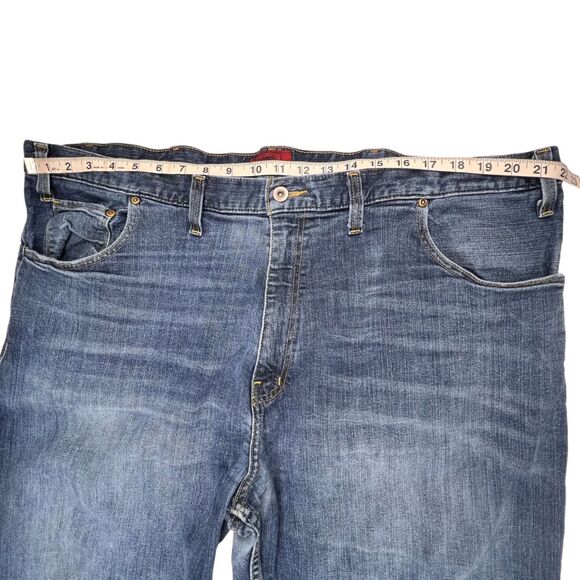 The Foundary Jeans 48x29 Classic Wash Denim Relaxed Fit Roomy Straight Leg Pants - Picture 3 of 11